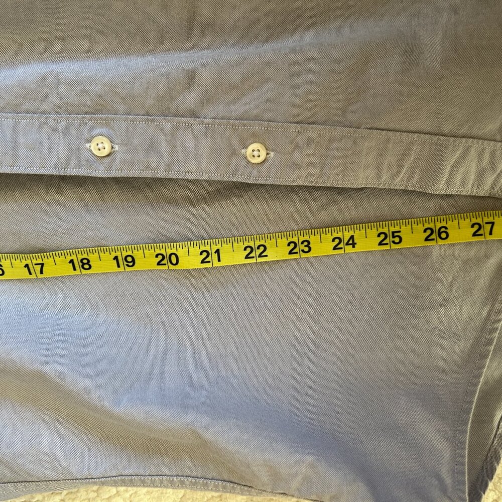 J. Crew Slim Gray Button Down Cotton Shirt - Picture 8 of 8
